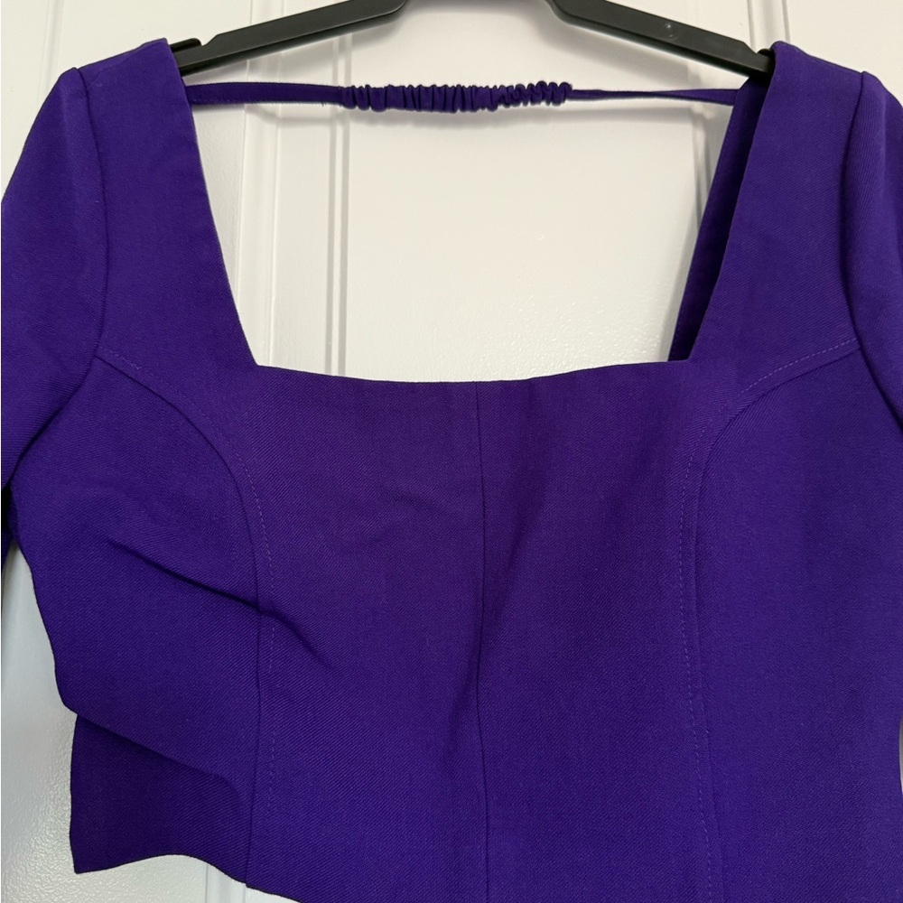 Zara Vibrant Purple Blouse